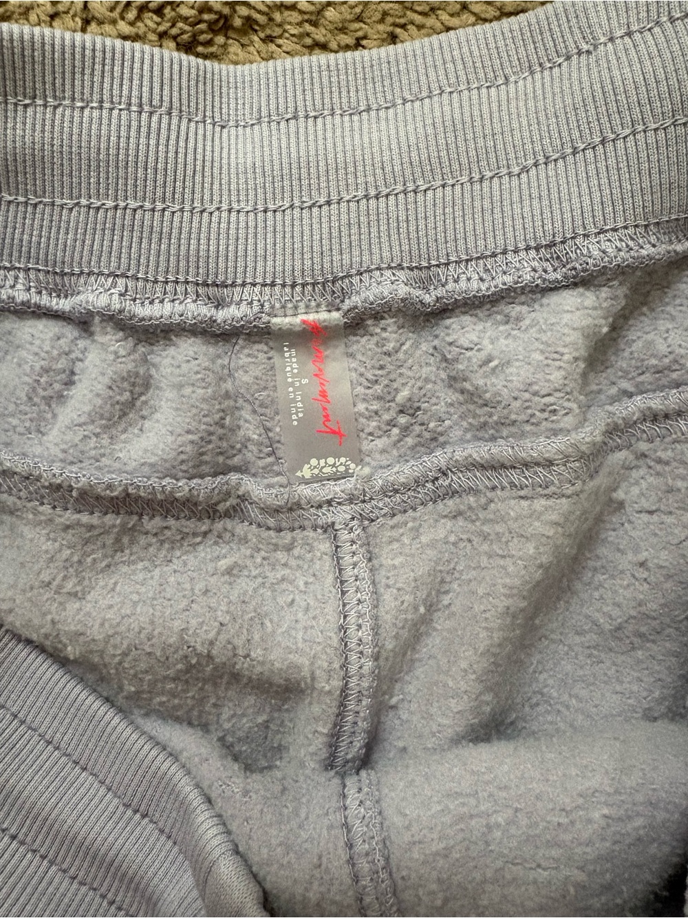 FP Movement by Free People Lavender Crop Hoodie & Sweatpants Set - Picture 3 of 3